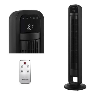 Ventilador Torre Silencioso Negro Ventilador Torre Silencioso Negro