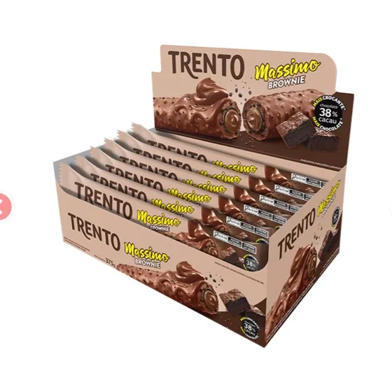 Chocolate Trento Massimo Brownie 375g 15un X 35g