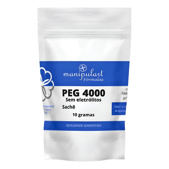 Peg 4000 Polietilenoglicol 10g - 15 Sachês