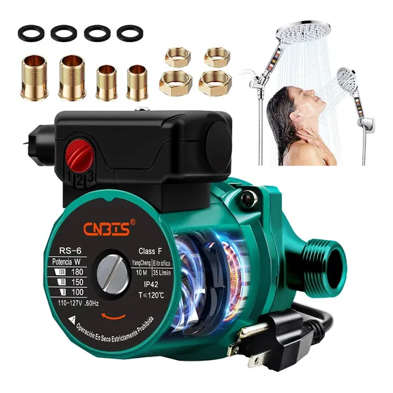 Bomba Presurizadora Uso Manual De Agua 180w 1/4 Hp 35l/min