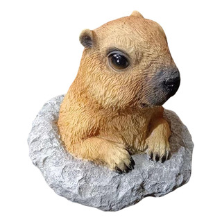 Estatua De Marmota De Jardín Ornamento De Césped Arte Estatua De Marmota De Jardín Ornamento De Césped Arte