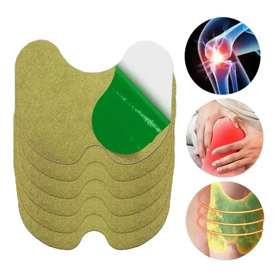 Parches Para Dolor De Rodilla Caja X60 Unidades 2RL Parche Alivio Muscular Rápido Antiinflamatorio Natural Terapia Calor Articulaciones Contracturas Artritis Pegatina Uso Diario Ortopédico