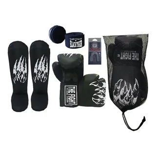 Kit Luva+caneleira+bandagem+bucal Kit Luva+caneleira+bandagem+bucal