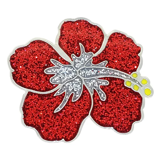 Or Bola Clip Magnetico Para Gorro Color Rojo