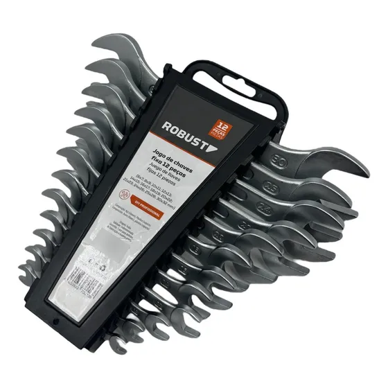 Jogo Chaves Fixas 6-32mm Kit 12 Peças Profissional Robust