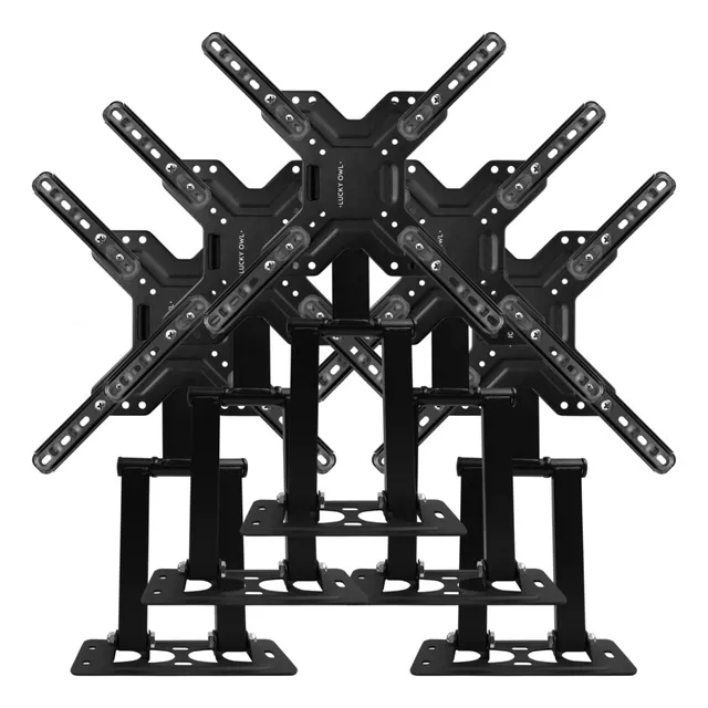 Kit De 5 Soporte Tv Brazo Articulado Lucky Owl Pared 26 A 60