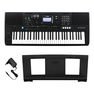 Teclado Musical Yamaha Arranjador 61 Teclas Sensitivas Psr-e473 820 Ritmos Cor Preta Teclado Musical Yamaha Arranjador 61 Teclas Sensitivas Psr-e473 820 Ritmos Cor Preta