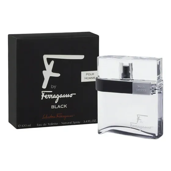 Perfume Ferragamo Black para Hombre de Salvatore Edt 100ml