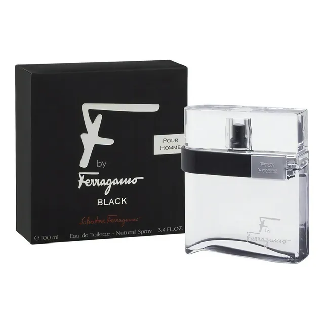 Perfume Ferragamo Black para Hombre de Salvatore Edt 100ml