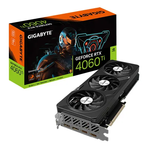 Tarjeta De Video Gigabyte Rtx 4060 Ti Gaming Oc 8gb Gddr6