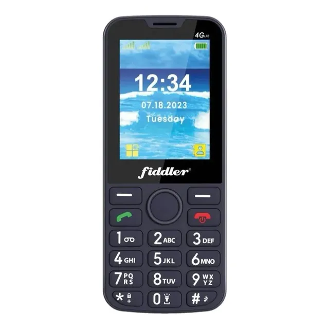 Telefono Senior Phone 2/4g Bt Dsim 48/128mb Fiddler Fd-d117