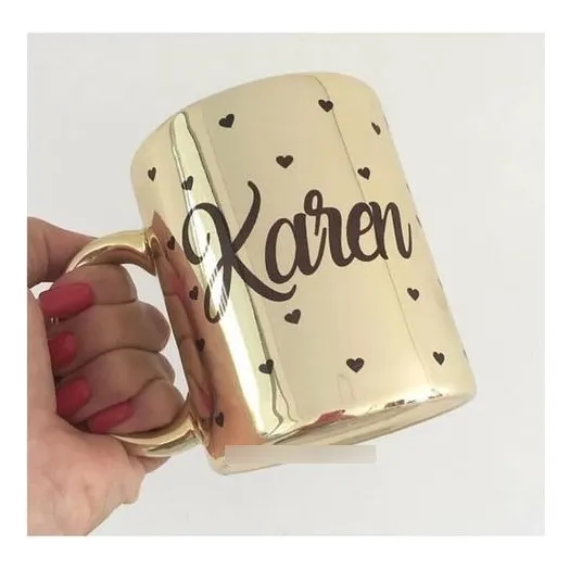 Tazas Personalizadas Tipo Espejo Con Su Cajita