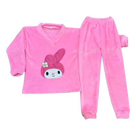 Pijama Térmica My Melody Para Niñas  Suave