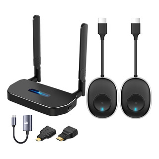 Yomais Kit Hdmi Inalámbrico 2 Transmisores Y 1 Receptor Yomais Kit Hdmi Inalámbrico 2 Transmisores Y 1 Receptor