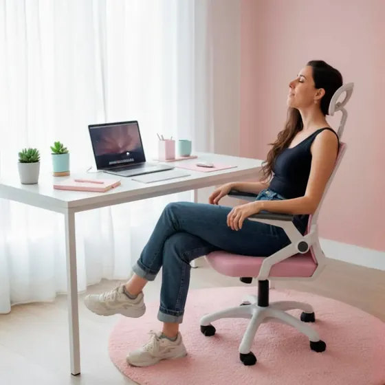 Sillon Ejecutivo Silla Pc Oficina Gerencial Escritorio Rueda