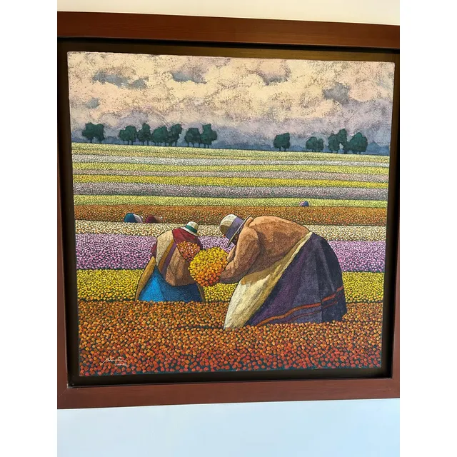 Pintura Andina Peruana De Alex Castro