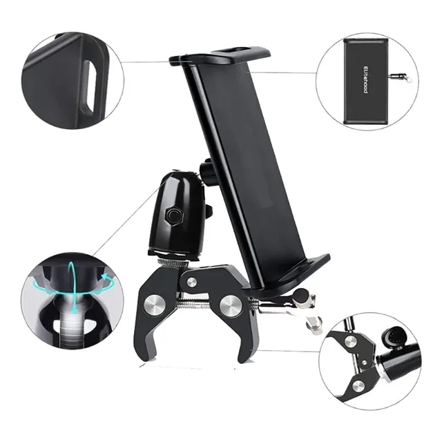 Soporte En Base De Micrófono Para Tablet / iPad / Celular