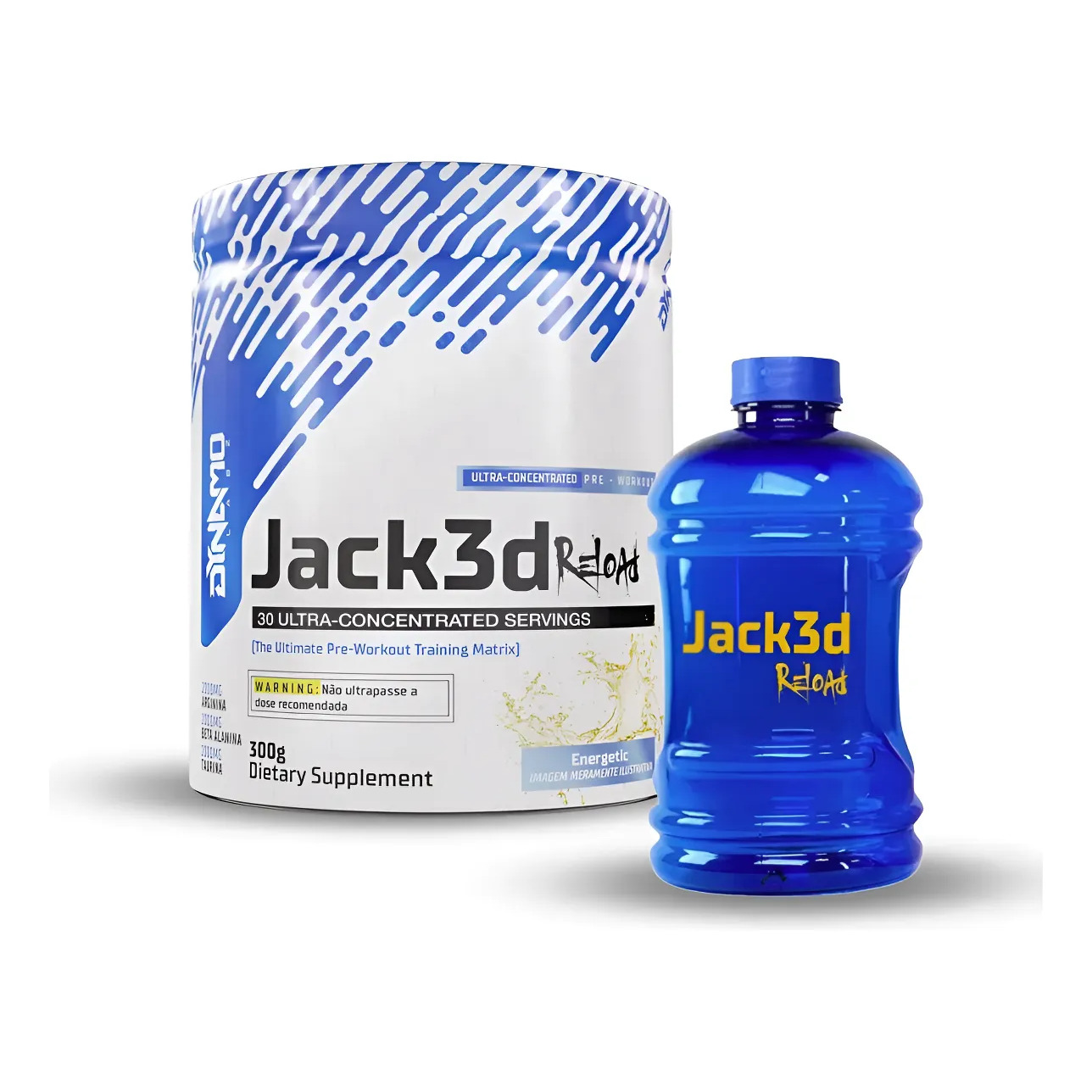 Jack3d Reload + Galão Exclusivo Jack3d - Dynamo Labz