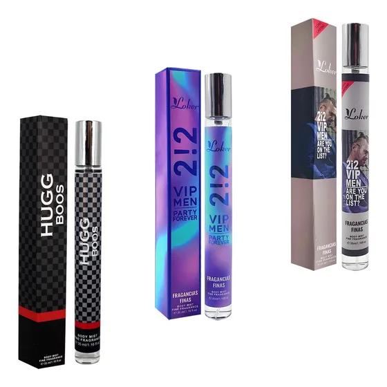 Set 2 Perfumes Fragancias De 35ml De Caballero (tienda)