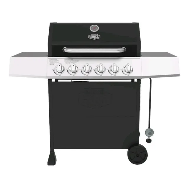 Asador Practico De Gas, Grill Master De 6 Burner