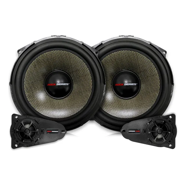 Set De Medios Plug & Play Vw Rock Series Rks-vw180.2 8 PLG