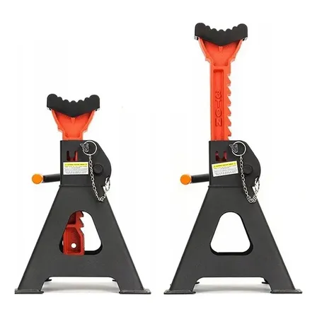 Torre Auto 2 Piezas 3 Toneladas Doble Seguro Altura 28-41 Cm