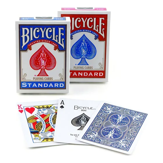 Cartas Bicycle Standard Cardistry Magia Baraja Poker Envioya Rojo/Azul