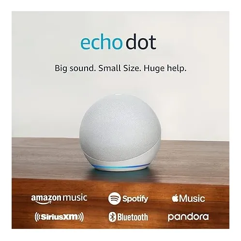 Echo Dot Alexa 5ta Generación Voz Hogar Inteligente