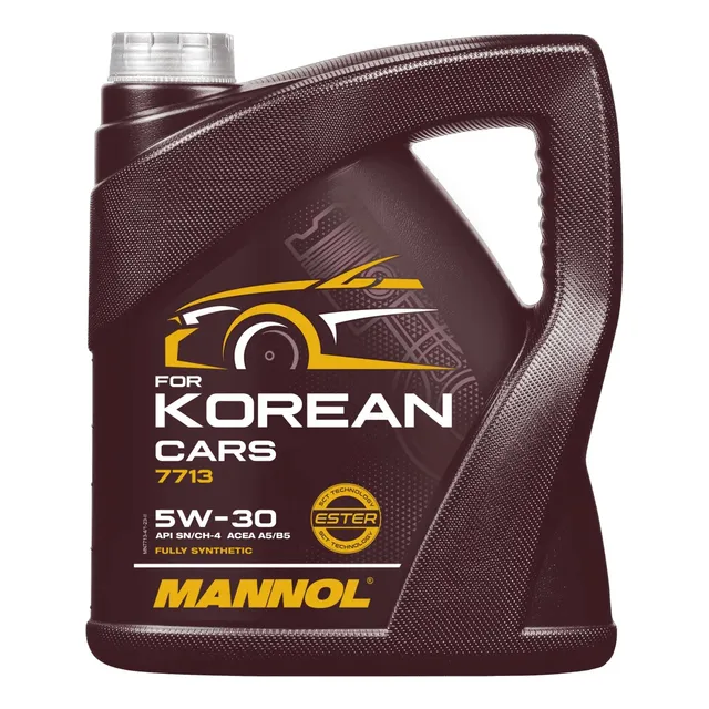 Mannol 5w-30 4ltrs Para Autos Koreanos Kia Hyundai Full Sint