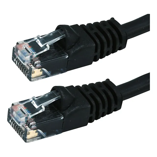 Cable Ethernet Cat5e Utp De 6,1 M Negro