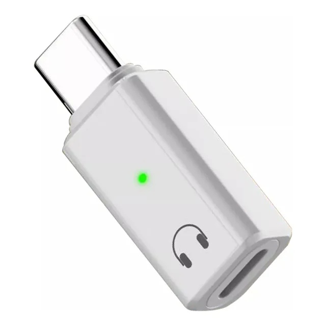 Adaptador Convertidor Usb Tipo C A Lighting Audífonos