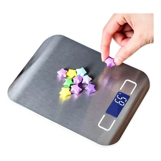 Balanza Lujosa Peso Digital De Cocina Hasta 10kg Precisa