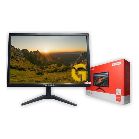 Monitor Gamer Led 19 Polegadas 60hz Wid Tomate Hdmi Vga Nf-e