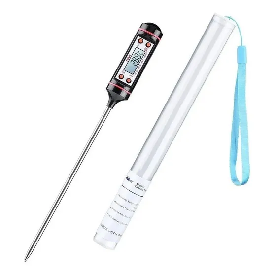 Termómetro Con Sonda Digital Para Comidas Carnes Tortas Y +