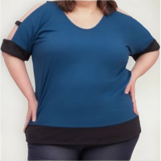 Remera De Mujer En Talle Especial. 