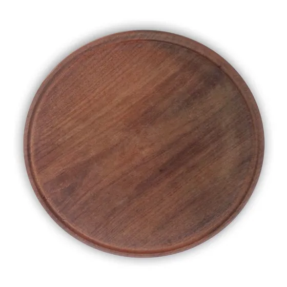 Plato Pizzero 35 Cms. Algarrobo Gustavo