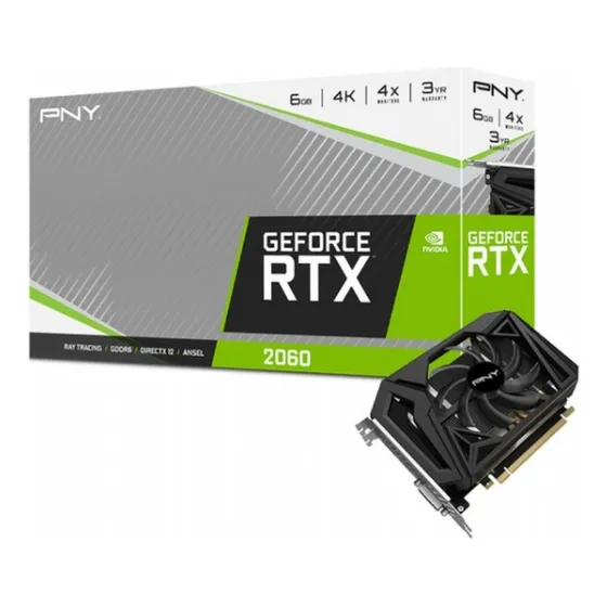 Placa De Video Nvidia Geforce Rtx 2060 6gb