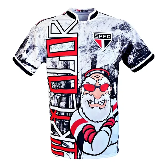 Camisa | Camiseta São Paulo Spfc Quebrada Tricolor - Oficial
