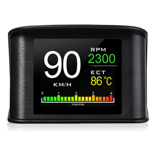 P10 Coche Hud Pantalla Digital Computadora A Bordo Alarma P10 Coche Hud Pantalla Digital Computadora A Bordo Alarma