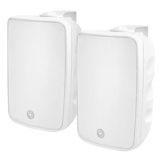 Bocinas De Exterior Pasivas Pure Acoustics 150W 6.5 Pulgadas Certificación IP65 contra agua y lluvia, perfecta para patios albercas o terrazas, Modelo PX465
