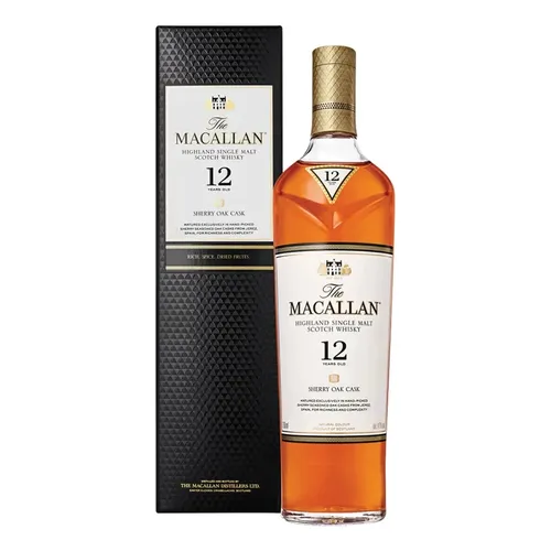 Whisky Single Malt The Macallan 12 Anos Sherry Oak 700ml | Frete