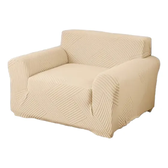 Funda Cubre Sillon Sofa Elastica City Blanco 1 Cuerpo 90cm