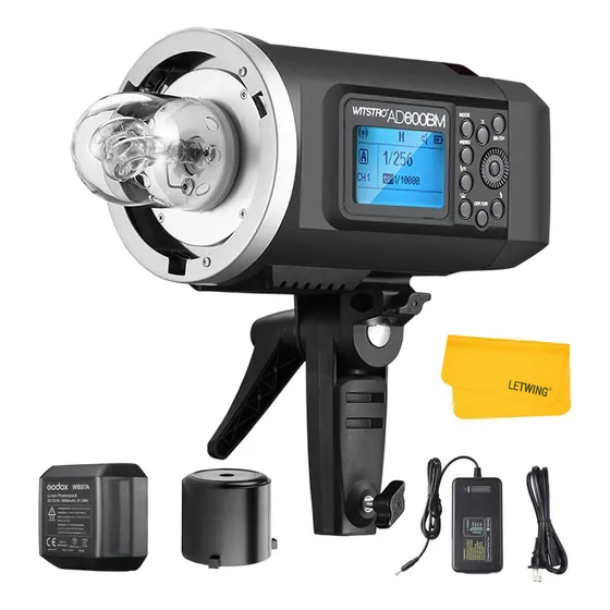 Flash Godox Ad600bm Bowens Mount 600ws Com Bateria De 8700ma