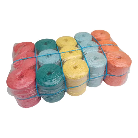Paq 15 Kgs Rafia Resistente Cal 2mm Color Embalaje Multiuso 