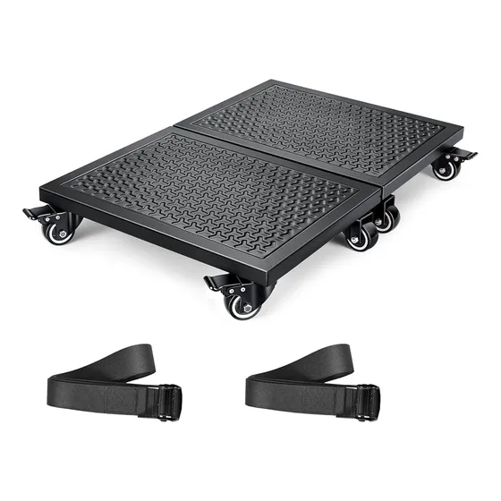 Kedsum Muebles Dolly 4 Ruedas, 2000lbs Tubos De Hierro Engro