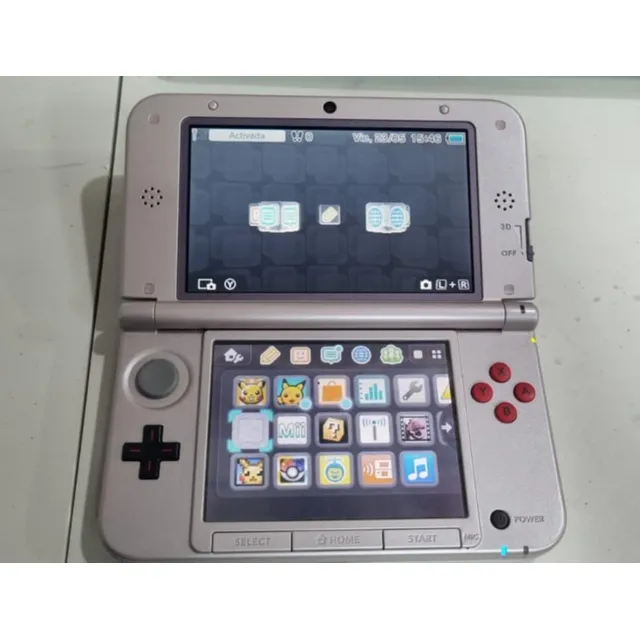 Consola Nintendo 3ds Xl Edición Nintendo Plateado