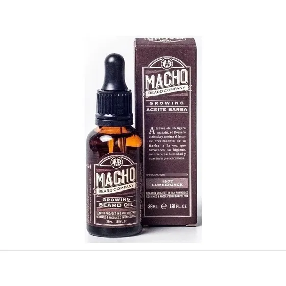 Aceite Barba Tonico Macho Beard - L a $29500