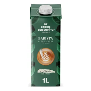 Bebida Vegetal Castanha-de-caju E Aveia Barista A Tal Da Castanha 1l Bebida Vegetal Castanha-de-caju E Aveia Barista A Tal Da Castanha 1l