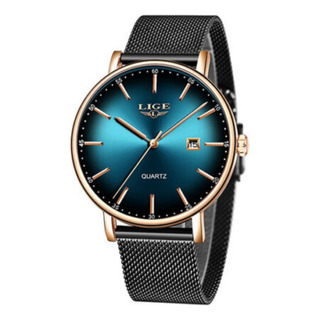 Reloj Lige Cuarzo De Lujo Impermeable Oro Unisex Inoxidable Reloj Lige Cuarzo De Lujo Impermeable Oro Unisex Inoxidable