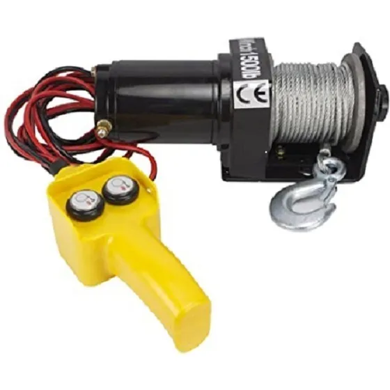 Winche De 12 Voltios Portatil De 2000 Libras 